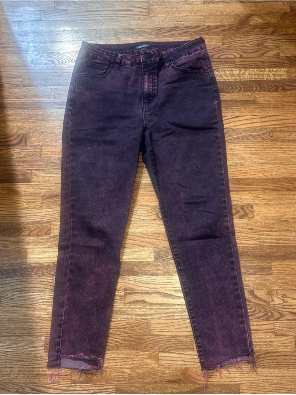 wild fable High-Rise Washed Purple Jeans